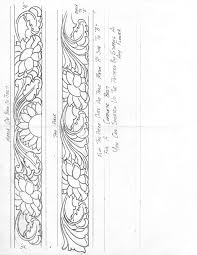 If you are looking for diy leather template pdfs, we carry a variety of leather bifold templates, leather wallet this pdf download is for a small leather tool pouch template. Sunflower Belt Pattern Leather Working Patterns Leather Tooling Patterns Leather Patterns Templates