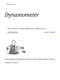 Thus, they are easy to control and operate. Dynamometer Wikipedia Electric Motor Force
