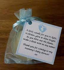 A baby shower can really make mom feel special and loved, which is just what she needs when free baby shower printables. New Baby Shower Favours Vanilla Candle Can Be Personalised Thank You Gifts Baby Shower Candles Baby Shower Candle Favors Baby Shower Favors Diy