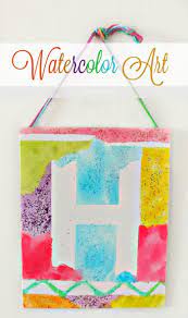This would look nice with acrylics or even watercolor paints. Watercolor Painting Ideas The Typical Mom