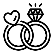 wedding ring icon of line style available in svg png eps ai icon fonts available in svg png eps ai icon fonts