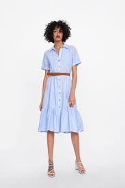 Belted Shirt Dress Shirt Dress Belted Shirt Dress Dresses