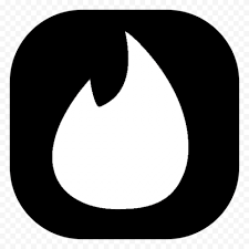 Black Square Tinder App Logo Symbol App Logo Tinder App Black Square