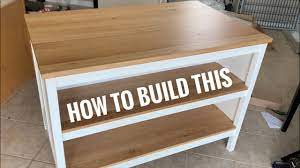 This kitchen island cart is the perfect addition to any kitchen that could use some extra counter space. Ikea Basics Tornviken Kitchen Island Youtube