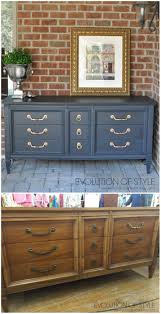 Dresser Transformed With Amy Howard S One Step Paint The Old Dresser Was Cleaned With Krud Kutter And S Refurbished Furniture Redo Furniture Painted Furniture