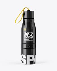 Download Glossy Water Bottle Mockup In Bottle Mockups On Yellow Images Object Mockups
