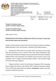 7th floor, plaza masalam, no.2, jalan tengku ampuan zabedah e 9/e, section 9, 40551 shah alam, selangor. Kpm On Twitter Penangguhan Pentaksiran Kemasukan Sekolah Khusus Tahun 2020 Bagi Negeri Sabah Dan Selangor