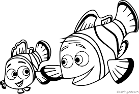 Maybe you would like to learn more about one of these? Marlin Talking To Nemo Coloring Page Coloringall