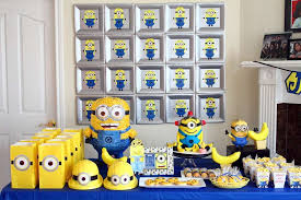 Themed birthday minions decorations : Planning A Fun Party With Your Minions 10 Adorable Diy Crafts