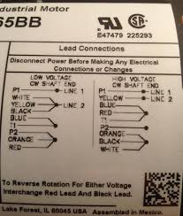 Both high and low voltages can cause premature motor failure, as will voltage imbalance. 127287d1365855431 Help Electric Motor Wiring Image Jpg 425 500 Electricity Electric Motor Electrical Connection
