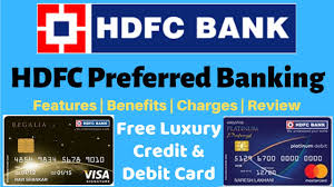 Get the best premium credit cards from hdfc bank thr. Hdfc Preferred Account Benefits Hdfc Preferred Banking Full Details Review Youtube