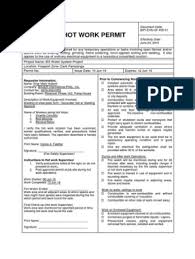Our cheap essay writing service has already gained a positive reputation in this business field. Hot Work Permit Sample Pdf Fires Fire Safety