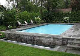 But the most attractive feature is the full width vinyl covered steps in the shallow end. Semi Inground Pools Why You Should Maybe Consider One