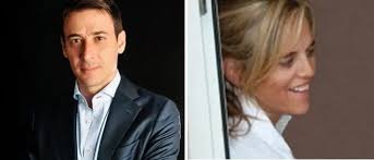 Ignacio Mata, dircom de Atresmedia, y Blanca Vives, directora de 'La voz  Kids', premios Talento de la Academia TV