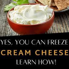 Can You Freeze Cream Cheese Yes If You Do It Right