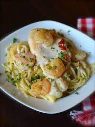 Outback Steakhouse Queensland Chicken And Shrimp Pasta Copykat Recipes Recipe Outback Recipes Copykat Recipes Recipes