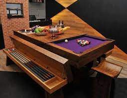 Under pool table storage ideas. Space Saving Furniture Design Ideas For Small Rooms Billiard Tables Transformers