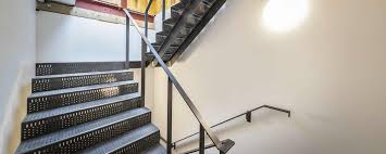 Regardless of whether you are looking for a standard style interior iron stair railing, a more elaborate artistic iron railing or a contemporary iron railing. Metal Staircase London Fabricator And Metal Escape Stairs Creator