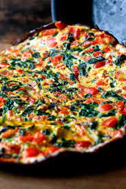 Spinach And Red Pepper Frittata Recipe Recipe Stuffed Peppers Nyt Cooking Fodmap Recipes