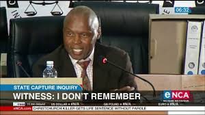 You will learn these functions : Watch State Capture Inquiry Witness Struggles To Remember Enca