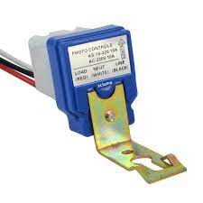 The photocell resistance is high when the led current is off and low resistance ,. Xcluma Photo Control Sensor Automatic Street Light Lighting Switch Photocell Photoswitch 10a 220v As 10 Square Amazon In Home Improvement