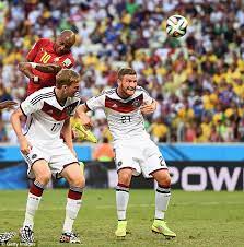 Mustafi celebrating germany's victory in the 2014 fifa world cup. Shkodran Mustafi Plays For Germany At The World Cup Two Years After Being Released By David Moyes At Everton Daily Mail Online