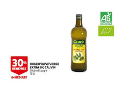 Offre Huile D Olive Bio Fruitee Cauvin 34 De Reduction Immediate Chez E Leclerc