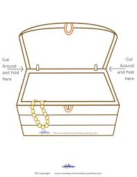 Coloring is essential to the overall development of a child. Blank Printable Treasure Chest Treasure Chest Craft Pirate Crafts Treasure Crafts