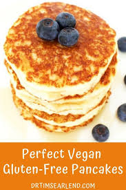 This Vegan Gluten Free Pancake Recipe Is Super Easy Healthy And Delicious For Dairy Free Pancakes Gluten Free Pancakes Recipes Gluten Free Dairy Free Pancakes