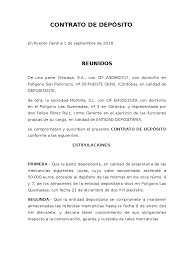 Maybe you would like to learn more about one of these? Contrato De Deposito Arbitraje Justicia