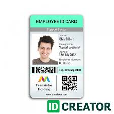 Offset or digital printing options available. Employee Badge Template Vertical Id Card Ships Same Day Intended For Free Id Card Template Word 1 Employee Id Card Id Card Template Employee Id Card Template