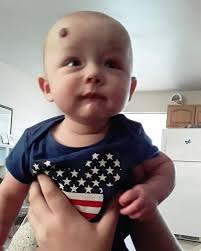 It's my baby's first Fourth of July ❤️🤍💙