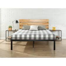 With 9 additional points of contact to the floor and a center bar, this bed will be ready to support you and your mattress in a matter of minutes. Hashtag Home Alianna Platform Bed Wayfair Bed Frame And Headboard Metal Platform Bed Platform Bed Frame