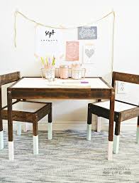 This 20 Ikea Kids Table Looks Like It Came From A High End Boutique Diy Kids Table Ikea Kids Table Ikea Kids