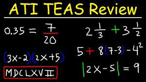 ati teas test study guide math review