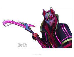 Drift Skin Fortnite Coloring Pages In 2021 Anime Cool Coloring Pages Anime Art Beautiful