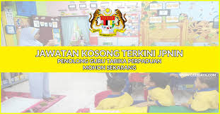 16 april 2019 (selasa) lokasi pekerjaan : Jawatan Kosong Penolong Guru Tabika Perpaduan