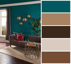Mid Century Modern Color Scheme Nasyshennaya I Stilnaya Cvetovaya Palitra V Stile Mid Ce Paint Colors For Living Room Living Room Color Schemes Living Room Color