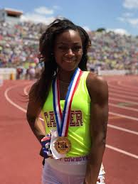 When nbc asked her about the moment on air shortly afterward, she revealed that her biological mother died last week. Sha Carri Richardson University Interscholastic League Facebook