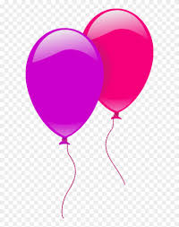 Party Balloons Two Pink And Purple Balloons Clipart Free Transparent Png Clipart Images Download