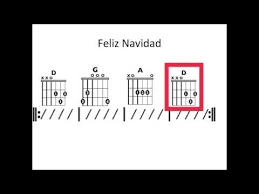 moving chord chart feliz navidad youtube