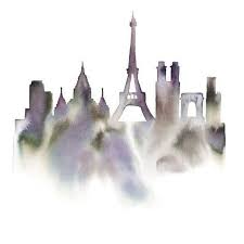 Giclee Print Cityscape Paris By Kristine Hegre 20x20in Giclee Print Art Prints Art