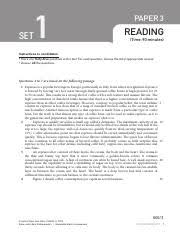 Hi would you send me muet past year question because i having my exam now. Muet Model Paper Reading Pdf Set 1 Paper 3 Reading Time 90 Minutes Instructions To Candidates U2022 There Are Forty Five Questions In This Test For Each Course Hero