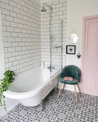 Find architects, interior designers and home improvement contractors. Victorian Plumbing On Twitter Such A Pretty Space This Bold And Beautiful Bathroom Shared By Vp Customer Kelly From Manchester Is A Brilliant Mix Of Patterned Floor Tiles Period Furniture And Contrast