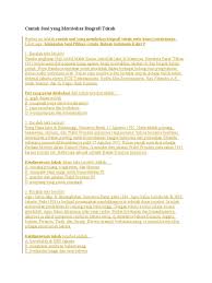 Contoh pertanyaan biografi dalam bahasa inggris. Contoh Soal Yang Membahas Biografi Tokoh Pdf