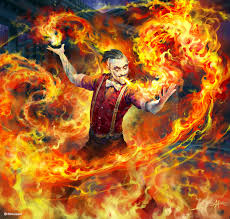 Artstation Mythgard Fire Eater Alexander Mokhov Character Art Character Design Art