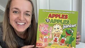 Amazon.com: Mattel Games Apples to Apples Junior, The Game of Crazy  Comparisons, Board Game with 504 Cards, Family Party Game Especially for  Kids, for Kid, Teen & Family Game Night Ages 9