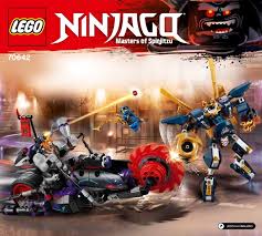 Samurai x mech has a minifigure cockpit, posable joints and arms with large golden blades. Lego 70642 Killow Vs Samurai X Instructions Ninjago