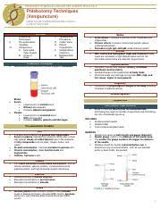 We would like to show you a description here but the site won't allow us. Week 3 0 Venipuncture Principles Of Medical Laboratory Science Practice 2 Phlebotomy Techniques Venipuncture Name Of Lecturer Geraldine Jungco Course Hero