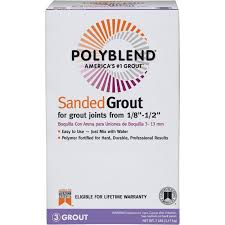 Gray fortified medium bed mortar. Buy Custom Building Products Polyblend Sanded Tile Grout 7 Lb Delorean Gray